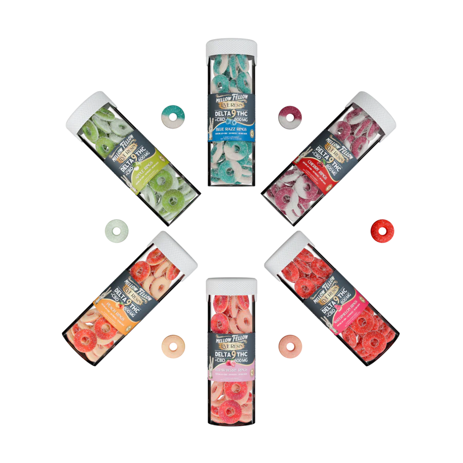 Delta 9 Live Resin Gummy Rings