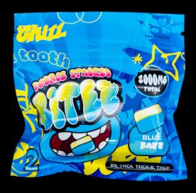 Blue Razz Double Stacked Bitez - Gummies