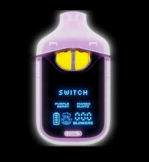 Purple Berry & Mango Runtz - Boutiq Switch V4 Glow Edition Disposable 2g