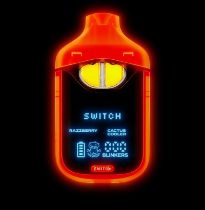 Razzberry & Cactus Cooler - Boutiq Switch V4 Glow Edition Disposable 2g