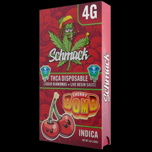4 Gram Liquid Diamond THCa Disposable | Cherry Bomb - Indica