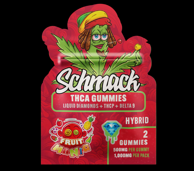 2CT Liquid Diamonds Gummies 1,000MG | Fruit Mania - Hybrid