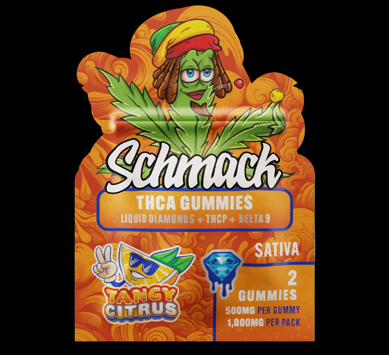2CT Liquid Diamonds Gummies 1,000MG | Tangy Citrus - Sativa
