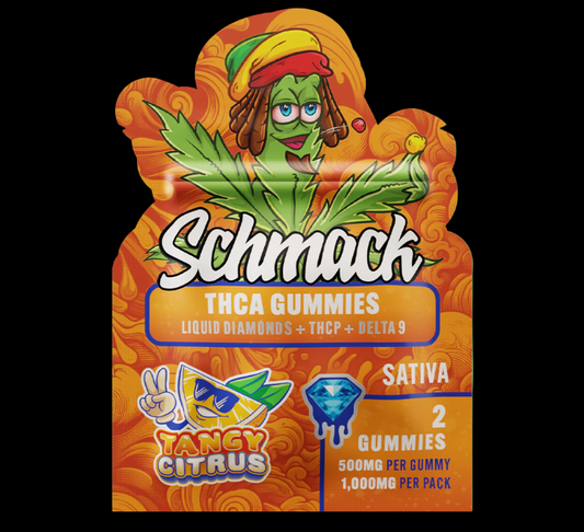 2CT Liquid Diamonds Gummies 1,000MG | Tangy Citrus - Sativa