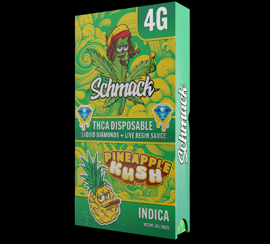 4 Gram Liquid Diamond THCa Disposable | Pineapple Kush - Indica
